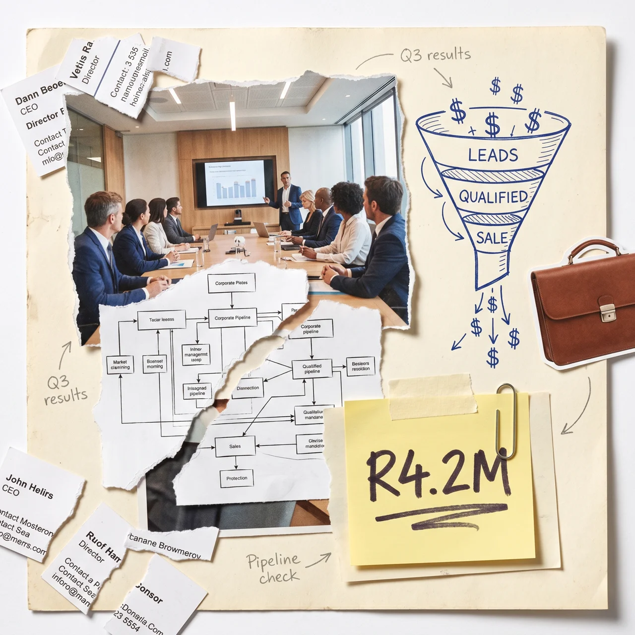 Enterprise sales pipeline rebuild — Digiholix digital migration consulting case study